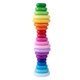 thumbnail image 5 of Bloques De Apilamiento De Madera Piedra De Equilibrio Para Ni?o Y Ni?a Dibujo De La Habilidad Del Motor Fino 20pcs Arco Iris, 5 of 5
