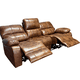 thumbnail image 5 of Sofa Reclinable Electrico Relaxline 3 Cuerpos Vintage Cafe Usb, 5 of 6