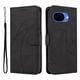 thumbnail image 1 of Funda tipo cartera con tapa para Google Pixel 10A con tarjetero, soporte y cubierta magnética Negro, 1 of 5