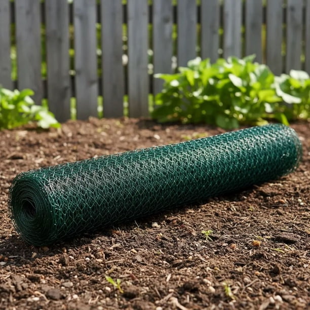 Malla Hexagonal Plastificada 1 Pulgada. 80cm Alto 3mt Largo | Lider