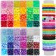thumbnail image 2 of Kit de Cuentas Pony LIS HEGENSA, 48 Colores, 2000 Piezas, 6 x 9 mm, 2 of 3