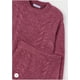 thumbnail image 3 of Conjunto de jersey, falda con volantes en el bajo. purpura 8 Años, 3 of 4