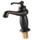 thumbnail image 2 of Grifo mezclador antiguo del grifo de agua del lavabo del cuarto de ba?o del estilo europeo negro, 2 of 5