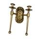 thumbnail image 4 of Candelabro De Pared De Hierro Para Colgar En La Pared, Candelabro Decorativo Para Chimenea, 26 X 32 Cm, Para 2 Velas, 4 of 5