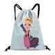 thumbnail image 1 of Mi Bella Genio Mochila de Cuerdas para Deportes y Gimnasio, Bolsa de Cuerdas Resistente al Agua, Bolsa Cinch, 30×40cm, 1 of 6