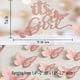 thumbnail image 3 of Topper Para Pastel Con Brillo Rosa Dorado ¡es Una Niña!, 3 of 7