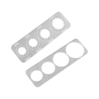 Bothyi - Molde De Botón A Presión Para Manualidades De Cuero, 2 Uds., Prensa Redonda, Herramienta De Hebilla Para Bolso Hecha A Mano Diy