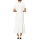 thumbnail image 3 of INSPIRE CHIC Vestido de cóctel para mujer con bordado floral, cuello redondo, cola de pez, vestido formal de noche, talla L, blanco, 3 of 5