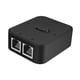 thumbnail image 4 of Adaptador De Red Ethernet De 1000 Mbps, Concentrador De Red Compacto De Doble Puerto Para Oficina, Color Negro, 4 of 5