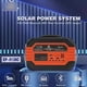 thumbnail image 2 of Kit Solar Camping Linterna Solar Panel Solar Usb Negro, 2 of 3