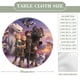 thumbnail image 2 of Cómo Entrenar A Tu Dragón 4 theme Fitted Round Tablecloths Elastic Edged Table Covers Waterproof Table Cloth For Kitchen Holiday Party Tables Decor 150cm, 2 of 6