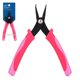 thumbnail image 3 of Alicate Split Ring Hello Hobby Compacto de Acero Rosa 3,94 in, 3 of 3