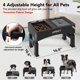 thumbnail image 2 of Alimentador lento UPSKY 2 en 1 de Elevated Dog Bowls para perros pequeños y medianos, 2 of 8