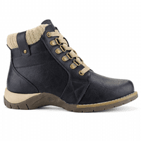 Botin Negro Mujer Casual Chalada Rolo