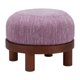thumbnail image 1 of Otoman Zuo Gome Morado Glicina Estilo Moderno 56x56x44 cm, 1 of 8