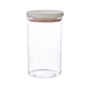 thumbnail image 1 of Tarro De Almacenamiento Con Tapas Herméticas Tarro Transparente Tarro De Almacenamiento De Alimentos Para Té Blanco Rosa 500ML, 1 of 3