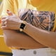 thumbnail image 2 of Correa de reloj CSJCUBIC de acero inoxidable de 38 mm a 45 mm para mujer, 2 of 7