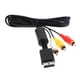 thumbnail image 1 of Cable Compuesto Estéreo AV De Audio Y Vídeo RCA De 1,8 M/6 Pies Para Sony PS3/PS2/PS1, 1 of 5