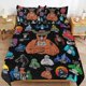 thumbnail image 1 of Gorilla Tag Bedding Set Duvet Cover Comfortable and Lightweight Cartoon Bedding 3 Piece Bed Set, 1 of 5