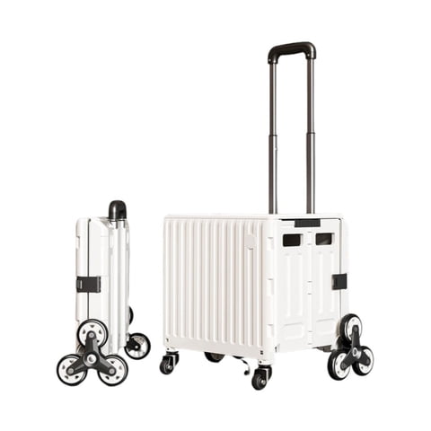 Carrito De Compras Plegable Con Ruedas Trepadoras Lubabycas