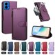 thumbnail image 4 of Funda con Billetera para [Motorola Moto G34 5G] con Bolsillo Zipper y Tarjetero Violeta, 4 of 6