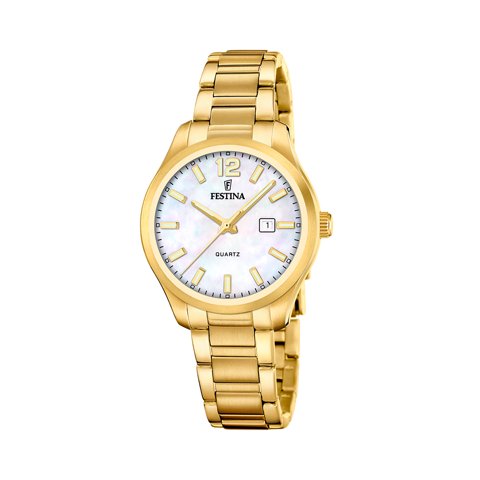 Reloj F20741/1 Festina Blanco Mujer Acero Clasico