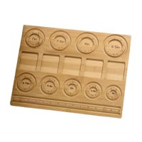 Magideal - Pulsera De Almacenamiento De La Placa De Almacenamiento De La Placa De Almacenamiento De Pulsera De Diseño Medición Del Contenedor De Almacenamiento D