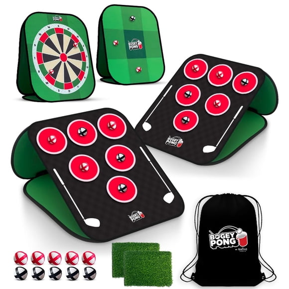 Juego de Golf Backyard Pong SWOOC 3 en 1 para Diversión