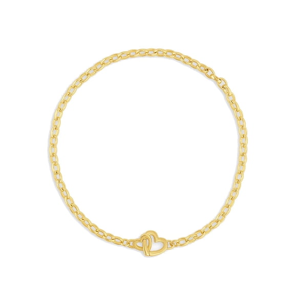 Pulsera Gorjana Parker Mini 18 cm chapada en oro de 18k