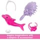 thumbnail image 5 of Muñeca sirena Barbie Brooklyn con cabello que cambia de color y delfín, 5 of 6