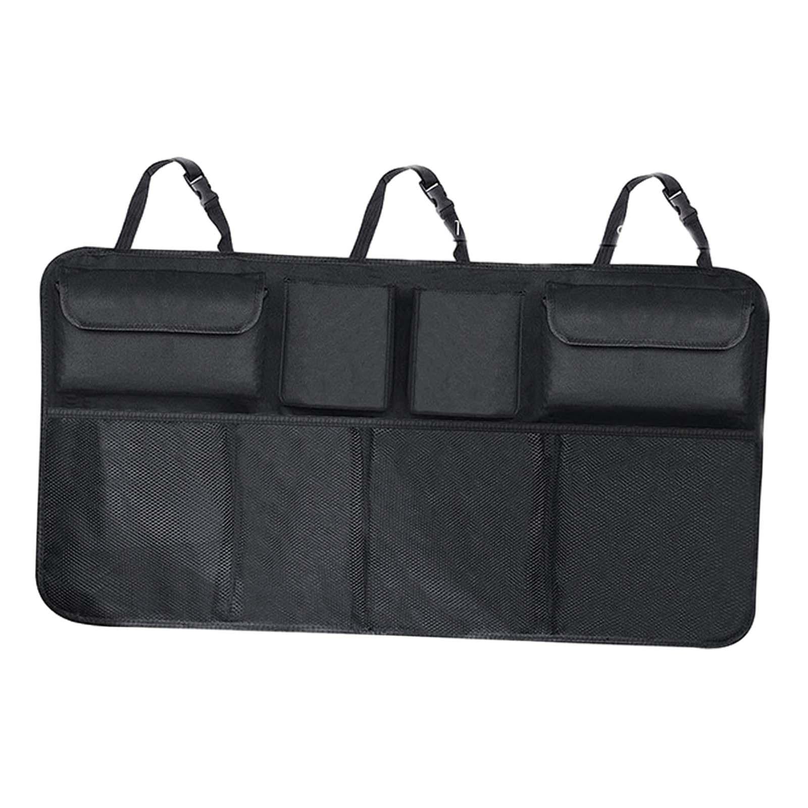 Ioensy - Organizador De Maletero Para Asiento Trasero De Coche, Correas Ajustables Multiusos, 86x46cm