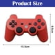 thumbnail image 3 of Mando inalámbrico con vibración Bluetooth para PS3, mando inalámbrico para juegos de PS3, 3 of 5