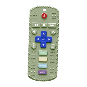 Bothyi - Bebé Dentición Bebé Mano Mordedor Juguete Masticar Juguete Para Niños Pequeños Verde