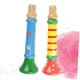 thumbnail image 4 of Juego de 2 juguetes de madera para niños, trompeta, silbato y altavoces pequeños., 4 of 7