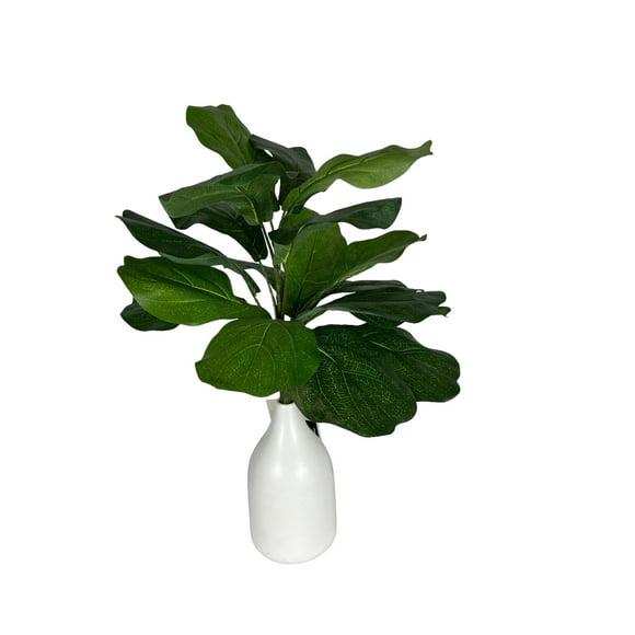 Rama Ficus Lyrata Con Uv 56cm Artificial