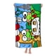 thumbnail image 3 of Keroppi Toalla de playa de secado rápido con diseño temático, regalo para mujeres y niñas, ideal para cumpleaños, fans, amantes de la música, uso en la playa o al aire libre, 78 × 150 cm, 3 of 6