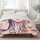 thumbnail image 2 of OSHI NO KO Bedding Sets Bed Cartoon Duvet Cover Lightweight 3 Piece Bet Sets for Kids Boys Girls, 2 of 4