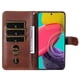 thumbnail image 5 of Funda con Cremallera para Samsung Galaxy M53 5G, Carcasa Cartera de Cuero PU con Soporte y Tarjetero, 5 of 6