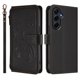 thumbnail image 2 of Funda Cartera Mariposa para [Samsung Galaxy A55 5G] con Soporte y Cremallera Negro, 2 of 6