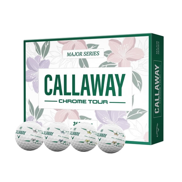 Pelotas de golf Callaway Chrome Tour 2026 Truvis April Major