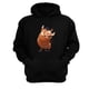 thumbnail image 1 of Polerón Canguro Jabalí El Rey De La Selva Negro Talla M Unisex, 1 of 3