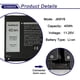 thumbnail image 2 of Batería para laptop SUNNEAR JK6Y6 11.4V 40Wh para Dell, 2 of 6
