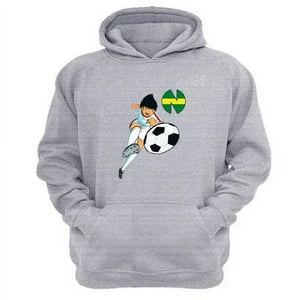 Genérico - Polerón Canguro Super Campeones Gris Claro Talla L Unisex