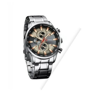 Curren - Reloj Krec971912 Cuarzo Plateado