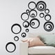thumbnail image 1 of 24pcs, Round Mirror Wall Sticker, Removable Self-adhesive Mirror Sticker, Plastic Wall Sticker, Wall Art Sticker, Home Decor Bedroom Accessories Room Decoration, 1 of 3