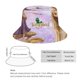 thumbnail image 2 of Enredados Cabello Largo Sombrero bucket para adultos, gorra de protección solar, sombrero de pescador plegable para viajes al aire libre, pesca y actividades de verano, 2 of 6