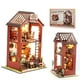 thumbnail image 1 of Kit de rincón para libros de bricolaje Lycidae, rompecabezas 3D de madera con muebles y luz, 1 of 3