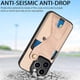 thumbnail image 3 of Funda Resistente para iPhone 13 Pro con Tarjetero y Soporte, Diseño Magnético Blanco, 3 of 5