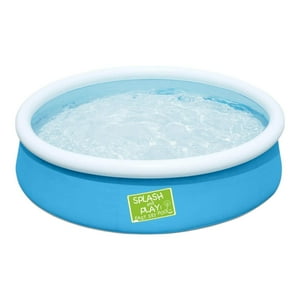 Piscina Bestway Redonda Fácil Armado 1.52Mx38Cm Azul Azul Tamano Unico