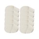 thumbnail image 1 of 10x Fundas Para Palos De Golf Cuero De PU Regalo De Golfista Juego De Cubiertas De Hierro De Golf Duraderas S Blanco, 1 of 5